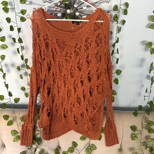 Patchy sweater
